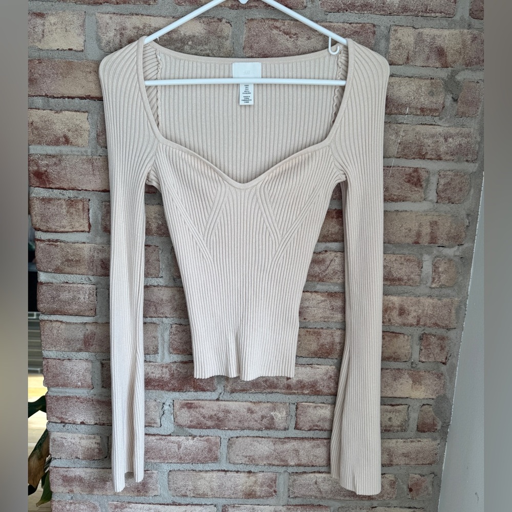 NWOT Rib-Knit Sweater - Picture 3 of 7